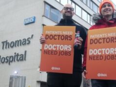 У Британії лікарі розпочали п’ятиденний страйк У-Британії-лікарі-розпочали-п’ятиденний-страйк