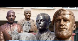 НОВІ ДІДИ: як росія на окупованих територіях встановлює памʼятники вбивцям та злочинцям (ВІДЕО) НОВІ ДІДИ: як росія на окупованих територіях встановлює памʼятники вбивцям та злочинцям (ВІДЕО)