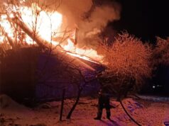 Через замикання електромережі на Волині загорівся будинок Через-замикання-електромережі-на-Волині-загорівся-будинок