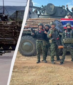 Таїланд-“модернізував”-БТР-українського-виробництва:-деревиною-маскують-машину-від-ворога