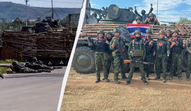 Таїланд “модернізував” БТР українського виробництва: деревиною маскують машину від ворога Таїланд-“модернізував”-БТР-українського-виробництва:-деревиною-маскують-машину-від-ворога