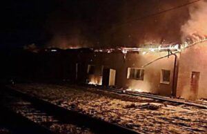 Близько семи влучань дронами: у Ковелі пошкоджене локомотивне депо Близько-семи-влучань-дронами:-у-Ковелі-пошкоджене-локомотивне-депо