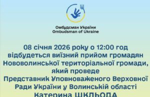 У Нововолинську проведе прийом громадян Представник Уповноваженого з прав людини У-Нововолинську-проведе-прийом-громадян-Представник-Уповноваженого-з-прав-людини