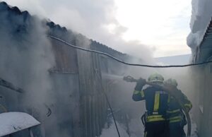 На Волині горіла господарська споруда На-Волині-горіла-господарська-споруда