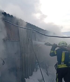 На-Волині-горіла-господарська-споруда
