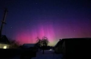 Волиняни другий день поспіль спостерігали Полярне сяйво Волиняни-другий-день-поспіль-спостерігали-Полярне-сяйво
