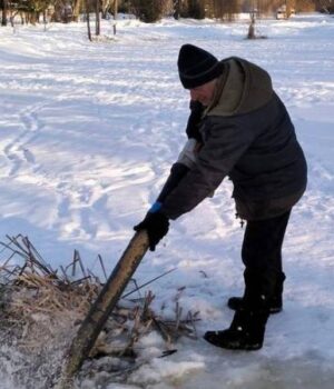Як-у-Центральному-парку-в-Луцьку-рятують-рибу Як-у-Центральному-парку-в-Луцьку-рятують-рибу
