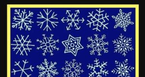 Оптична головоломка: спробуйте знайти дві однакові сніжинки Оптична-головоломка:-спробуйте-знайти-дві-однакові-сніжинки