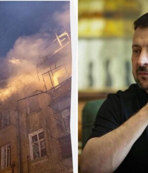 Понад-370-дронів-та-21-ракета:-Зеленський-розкрив-деталі-масованої-нічної-атаки-РФ