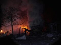 Росія вдарила вночі по Києву: є загиблий, пожежі, руйнування Росія-вдарила-вночі-по-Києву:-є-загиблий,-пожежі,-руйнування