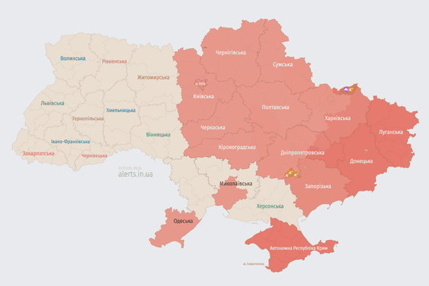 Росія атакує Україну ударними БпЛА: напрямок руху Росія-атакує-Україну-ударними-БпЛА:-напрямок-руху