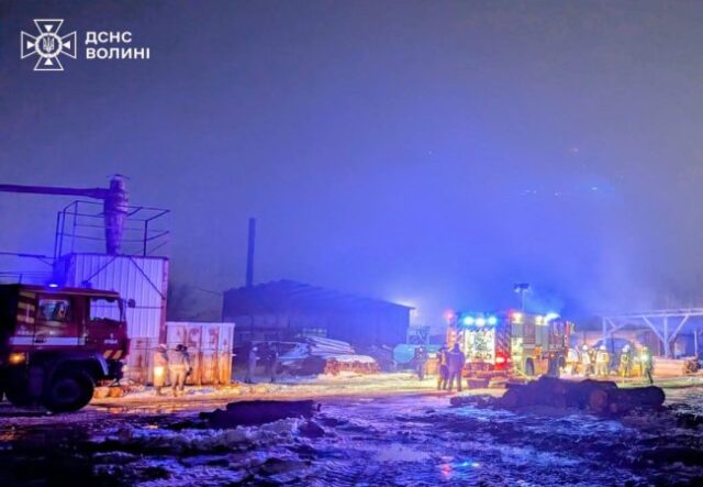 У Луцьку вночі горіла господарська споруда У-Луцьку-вночі-горіла-господарська-споруда