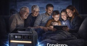 Блекаути та відключення світла: як зарядна станція рятує всю родину Блекаути та відключення світла: як зарядна станція рятує всю родину