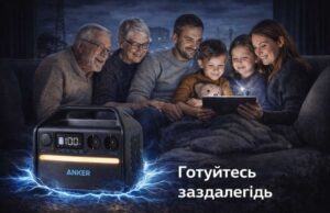 Блекаути та відключення світла: як зарядна станція рятує всю родину Блекаути та відключення світла: як зарядна станція рятує всю родину
