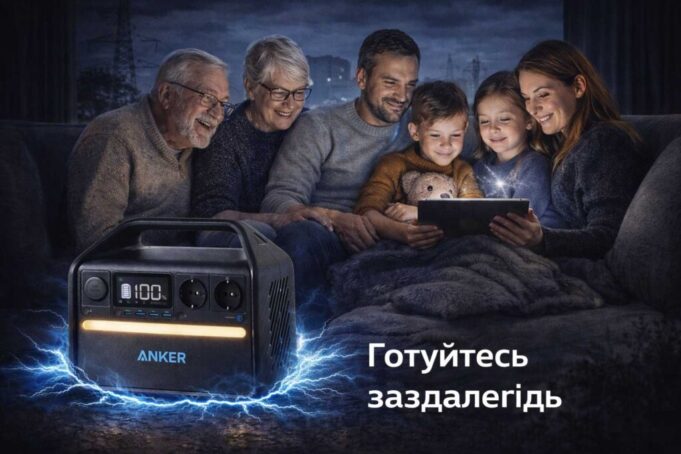 Блекаути та відключення світла: як зарядна станція рятує всю родину Блекаути та відключення світла: як зарядна станція рятує всю родину