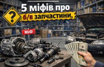 5 головних міфів про б/в запчастини з Європи, через які ви переплачуєте 5 міфів про б/в запчастини, які коштують вам зайвих грошей