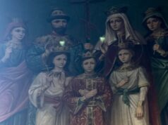 В Успенському соборі на Волині московський патріархат залишив розпис російського царя з сім’єю В-Успенському-соборі-на-Волині-московський-патріархат-залишив-розпис-російського-царя-з-сім’єю