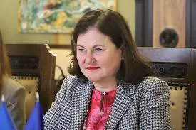 На руїнах ТЕЦ-4 Матернова заявила про гнів щодо дій росіян На руїнах ТЕЦ-4 Матернова заявила про гнів щодо дій росіян