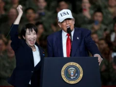 Трамп привітав прем'єрку Японії з "приголомшливою перемогою" на парламентських виборах Трамп-привітав-прем'єрку-Японії-з-"приголомшливою-перемогою"-на-парламентських-виборах