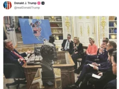 Трамп опублікував ШІ-зображення з новою картою США за участю світових лідерів Трамп-опублікував-ШІ-зображення-з-новою-картою-США-за-участю-світових-лідерів