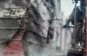 Російські війська атакували залізничну інфраструктуру на Сумщині, загорілось депо та вагон Російські-війська-атакували-залізничну-інфраструктуру-на-Сумщині,-загорілось-депо-та-вагон