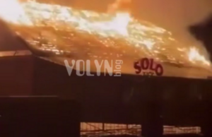 У Луцькому районі вночі згоріло кафе У-Луцькому-районі-вночі-згоріло-кафе