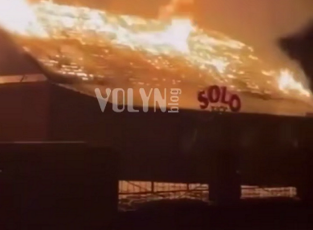 У Луцькому районі вночі згоріло кафе У-Луцькому-районі-вночі-згоріло-кафе