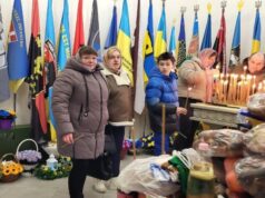 Дружини та матері загиблих Героїв з Волині молилися у храмі‑пантеоні на Тернопільщині. ФОТО Дружини-та-матері-загиблих-Героїв-з-Волині-молилися-у-храмі‑пантеоні-на-Тернопільщині.-ФОТО