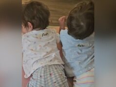 Мати забрала близнючок із садка і виявила несподіваний підпис на їхніх спинах Мати-забрала-близнючок-із садка-і виявила-несподіваний-підпис-на їхніх-спинах