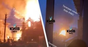 Росія масовано атакувала Київ та область: палають будинки Росія-масовано-атакувала-Київ-та-область:-палають-будинки