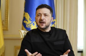 Заява Зеленського щодо росіян у Західній Європі та нові санкції проти Росії Zełenski nie wytrzymał podczas wywiadu. Użył wulgaryzmu, zwracając się do Rosjan