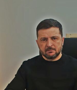 “Tutaj usłyszałem, że mam uciec”. Zełenski przemówił w rocznicę wybuchu wojny