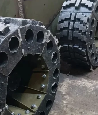 Qirim Technology запустив виробництво нових військових коліс Qirim Technology запустив виробництво нових військових коліс