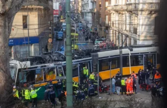 Трамвай зійшов з рейок у Мілані: одна жертва та понад 20 постраждалих У-Мілана-трамвай-зійшов-з-рейок,-щонайменше-одна-людина-загинула