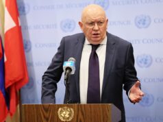 Росія закликає до припинення вогню на Близькому Сході під час засідання Радбезу ООН Небензя в Нью-Йорку раптом став “головним миротворцем”: що Росія вимагає в ООН