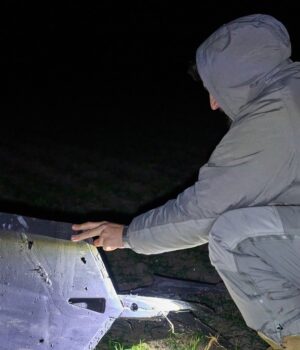 Setki niemieckich części w rosyjskich dronach.