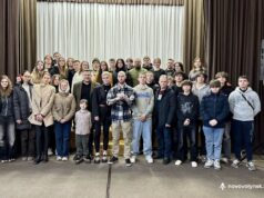 У Нововолинську відбулася зустріч із військовими захисниками Відоме-подружжя-військових-провело-лекцію-у-Нововолинську