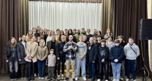 У Нововолинську відбулася зустріч із військовими захисниками Відоме-подружжя-військових-провело-лекцію-у-Нововолинську