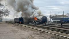 Атаки на залізничну інфраструктуру України: нові випадки обстрілів потягів Росія-атакувала-потяг-Дніпро-Ковель-на-ходу.-Поїзди-з-Дніпра-сильно-запізнюються