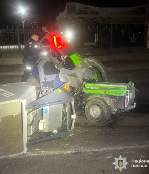 У Вінниці п’яний водій збив людину та втік, поліція затримала його