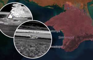 Атака дронів СБУ на російські військові об’єкти в Криму Ukraińcy zadali bolesny cios Rosjanom. Łupem padł cenny sprzęt. “Wróg nie czuje się bezpiecznie”