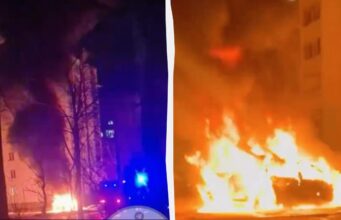 РФ вдарила по житловому району Харкова, є постраждалі РФ-вдарила-по-житловому-району-Харкова,-є-постраждалі