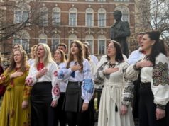 Вшанування Тараса Шевченка у Празі: українці зібралися на його день народження «Шевченко-був-на-чужині,-як-і-ми-зараз»-–-у-Празі-відзначили-212-років-з.