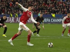 Арсенал та Байєр розділили очки в Лізі чемпіонів: матч закінчився внічию 1:1 «Арсенал»-врятувався-наприкінці:-«Баєр»-і-лондонці-зіграли-внічию-в-1/8-фіналу-Ліги-чемпіонів