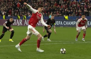 Арсенал та Байєр розділили очки в Лізі чемпіонів: матч закінчився внічию 1:1 «Арсенал»-врятувався-наприкінці:-«Баєр»-і-лондонці-зіграли-внічию-в-1/8-фіналу-Ліги-чемпіонів