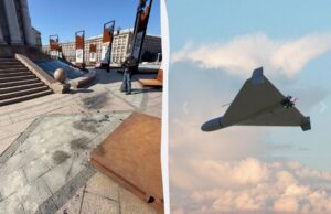 У Києві уламки дрона впали біля монумента Незалежності на Майдані: що відомо У-Києві-уламки-дрона-впали-біля-монумента-Незалежності-на-Майдані:-що-відомо