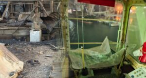 Російський дрон атакував іноземні торгові судна в Одеському регіоні Zagraniczne statki ze zbożem w ogniu. Zmasowany atak Rosji, Ukraina odpowiedziała