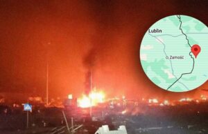 Російські дрони атакували Нововолинськ, Лвів та Одесу Wołyń w ogniu. Potężny atak tuż przy granicy z Polską. “Zaledwie 5 km”