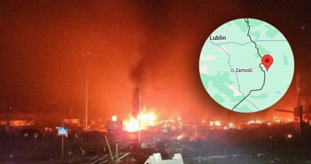 Російські дрони атакували Нововолинськ, Лвів та Одесу Wołyń w ogniu. Potężny atak tuż przy granicy z Polską. “Zaledwie 5 km”