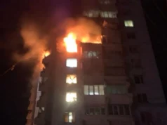 У Запоріжжі дрон влучив у житловий будинок: один поранений та пожежі У-Запоріжжі-дрон-влучив-у-багатоповерхівку-є-поранений-і-пожежі